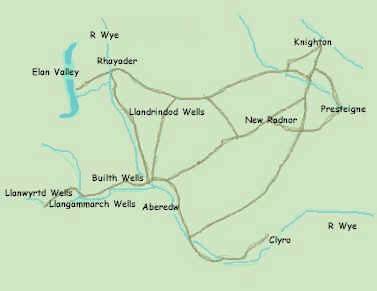 radnor forest map