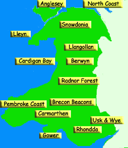 Welsh regions